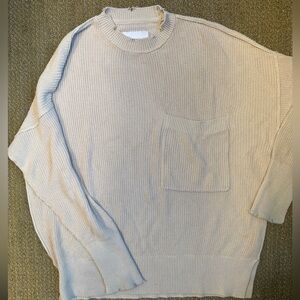 Pistola Beige Knit Pullover
